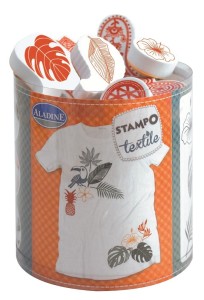 Stempelki TEXTILE TROPIKALNE