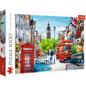 PUZZLE  1000 el. Ulica Londynu