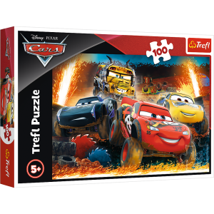 Puzzle Trefl 100 el. Auta 3, ekstremalny wyścig