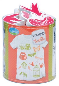 Stempelki TEXTILE STWORZENIA LATAJĄCE