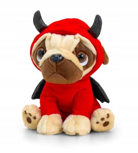 Piesek Mops Bohater 14cm