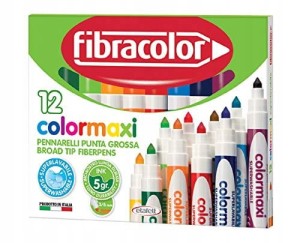 Mazaki ColorMaxi, Fibramax, 12 kolorów