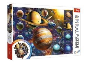 PUZZLE Spiral 1040 el.Układ Słoneczny