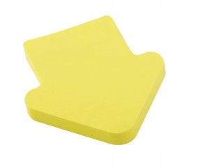 Notes samoprzylepny 75x75 strzałka